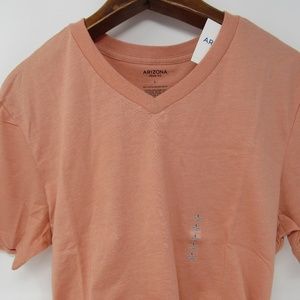 Arizona Mens V Neck Short Sleeve T-Shirt